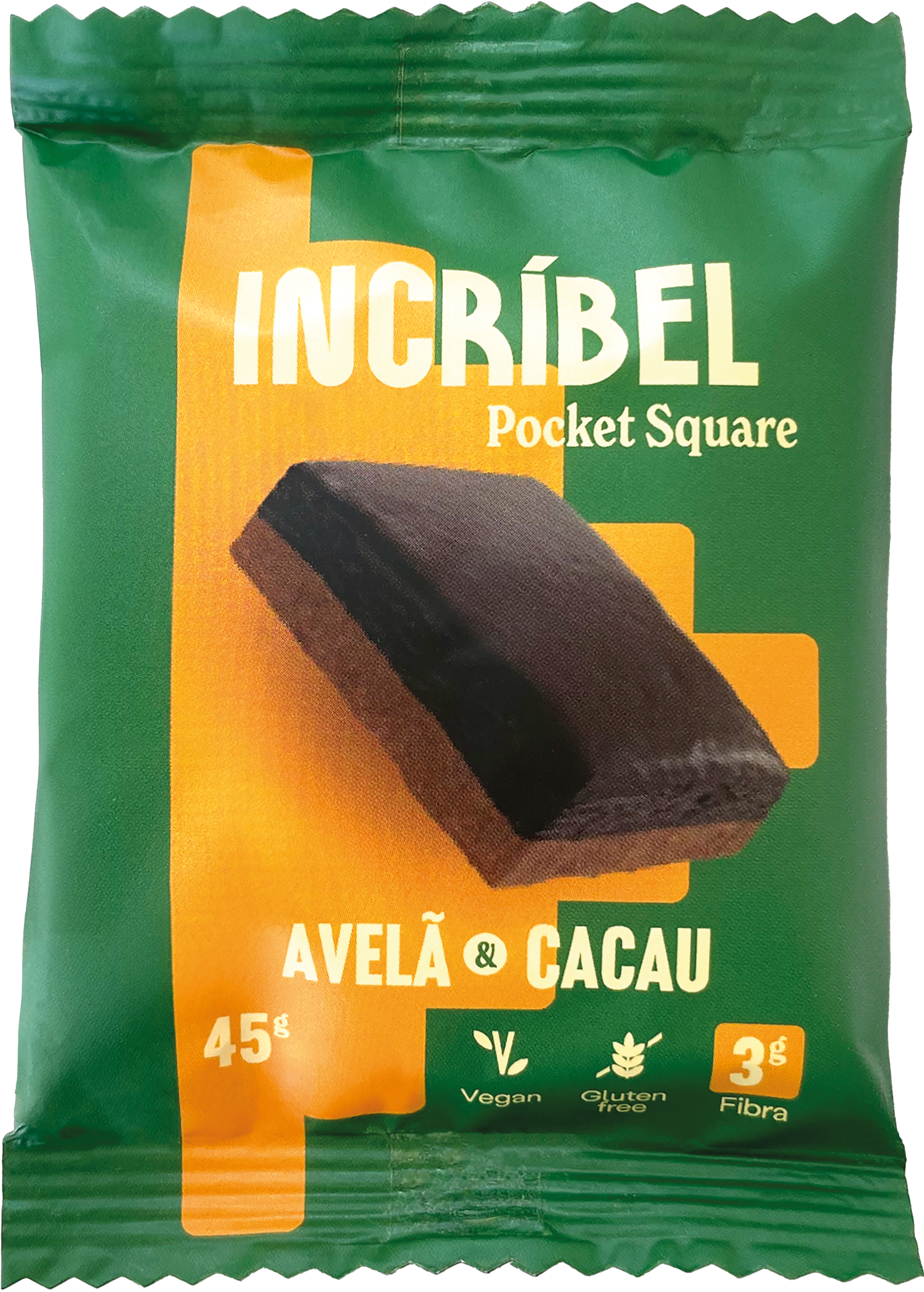 Imagem de 6474 INCRÍBEL POCKET SQUARE AVELÃ & CACAU