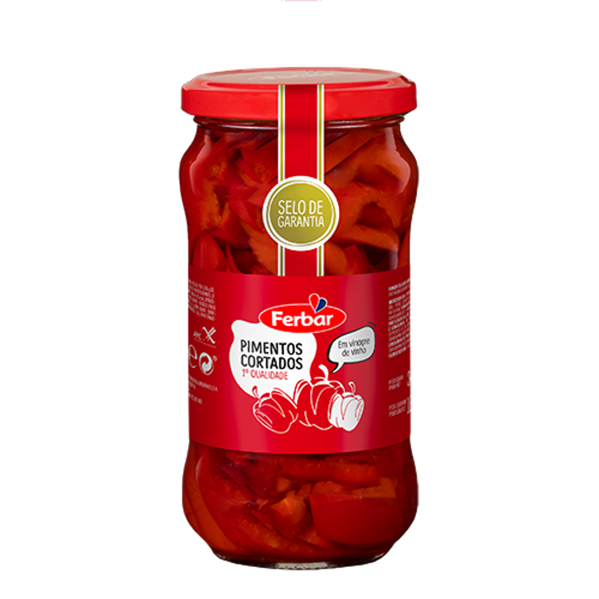 Imagem de Pimentos Cortados Em Vinagre