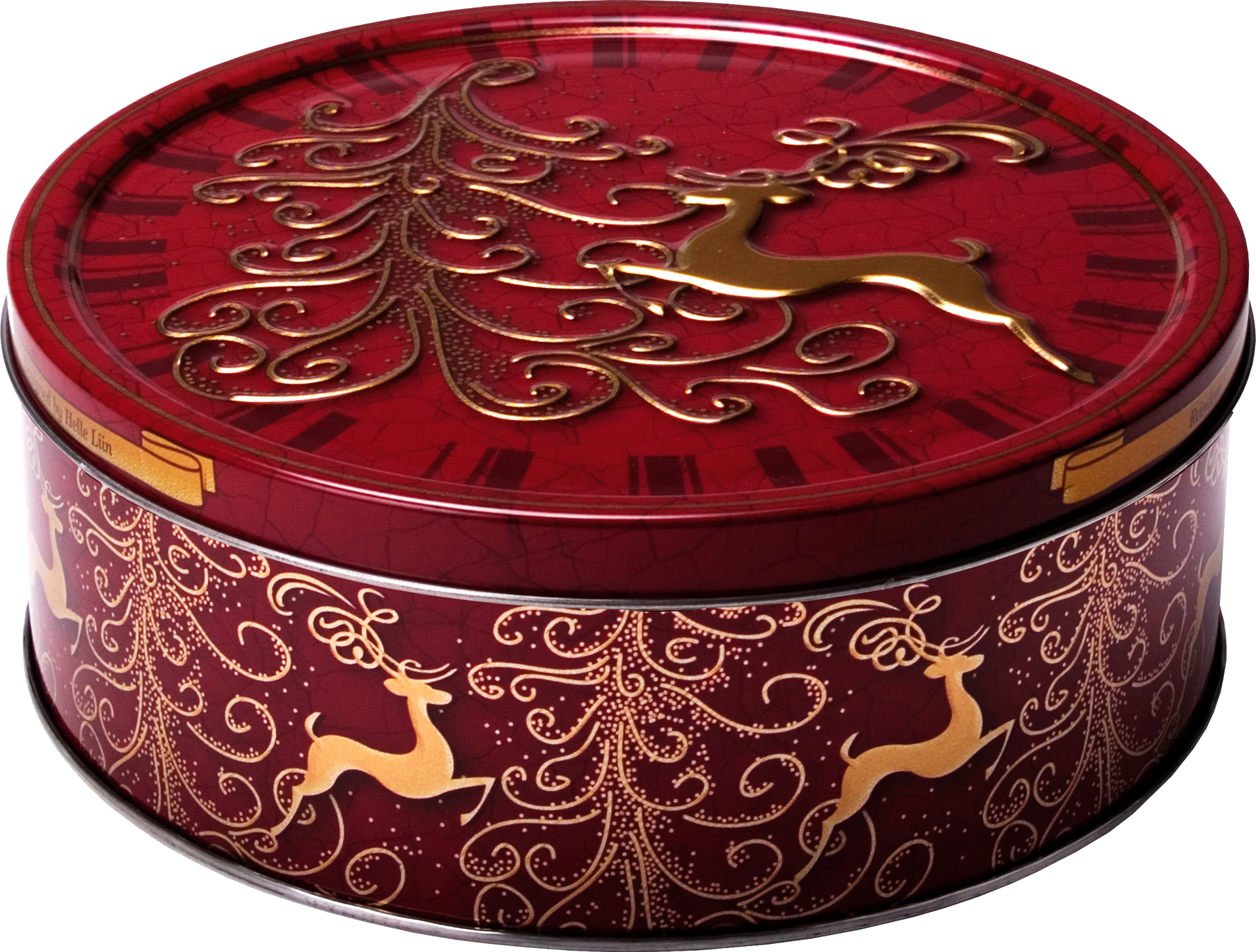 Imagem de 6371 BUTTER COOKIES REINDEER JACOBSENS 400G