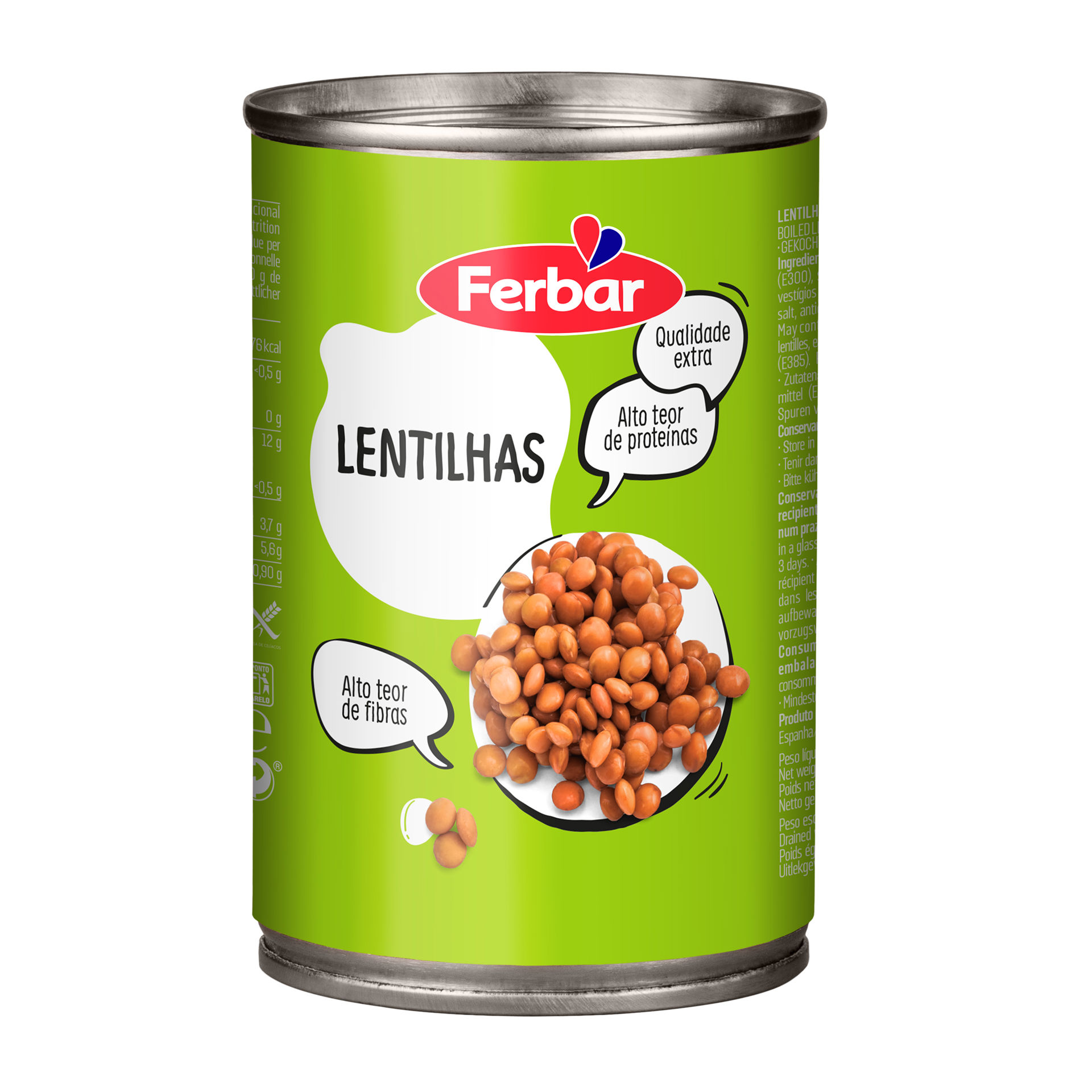 Imagem de 5858 Lentilhas LT TP 1 2Kg 18