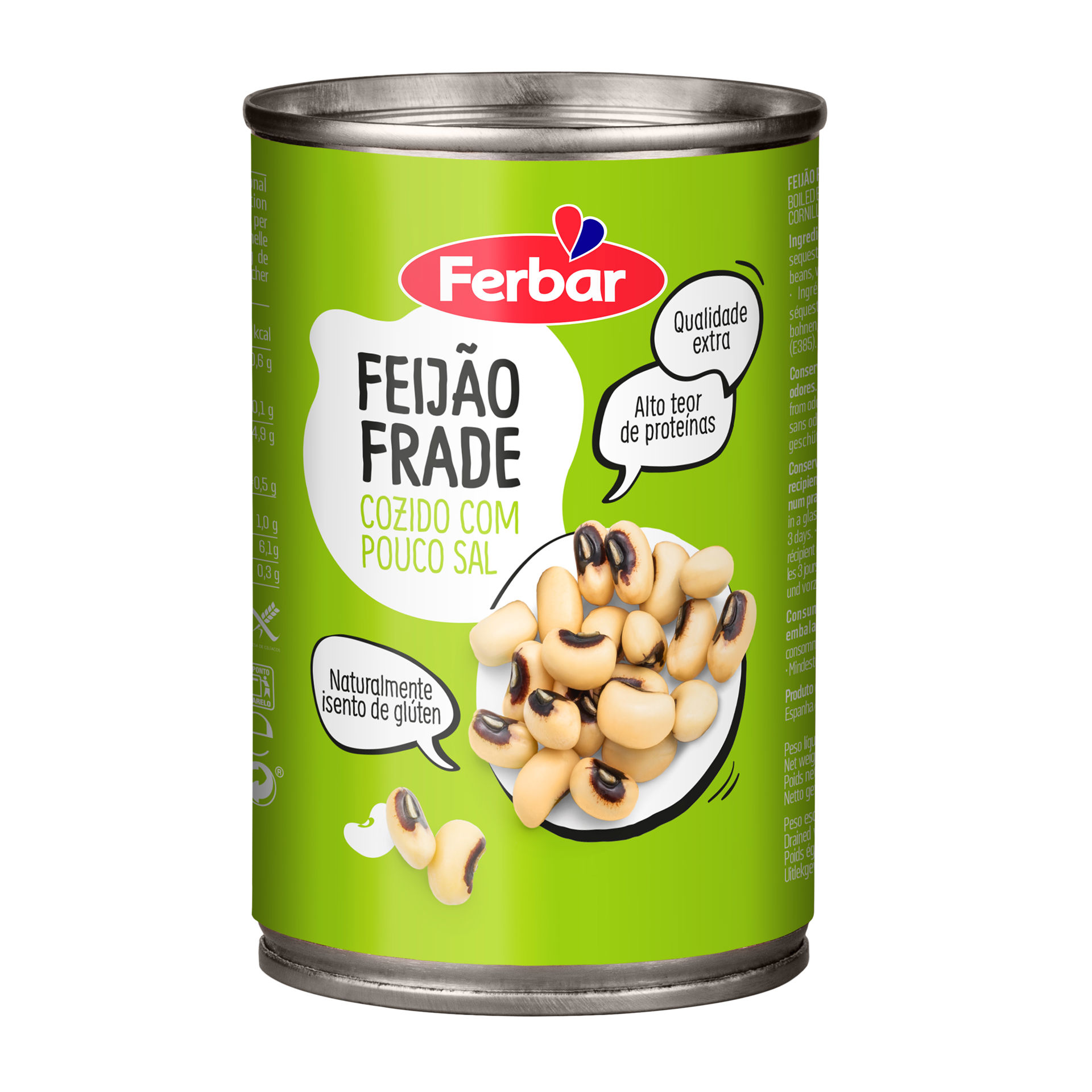 Imagem de 3429 Feijão Frade LT TP 1 2Kg 18