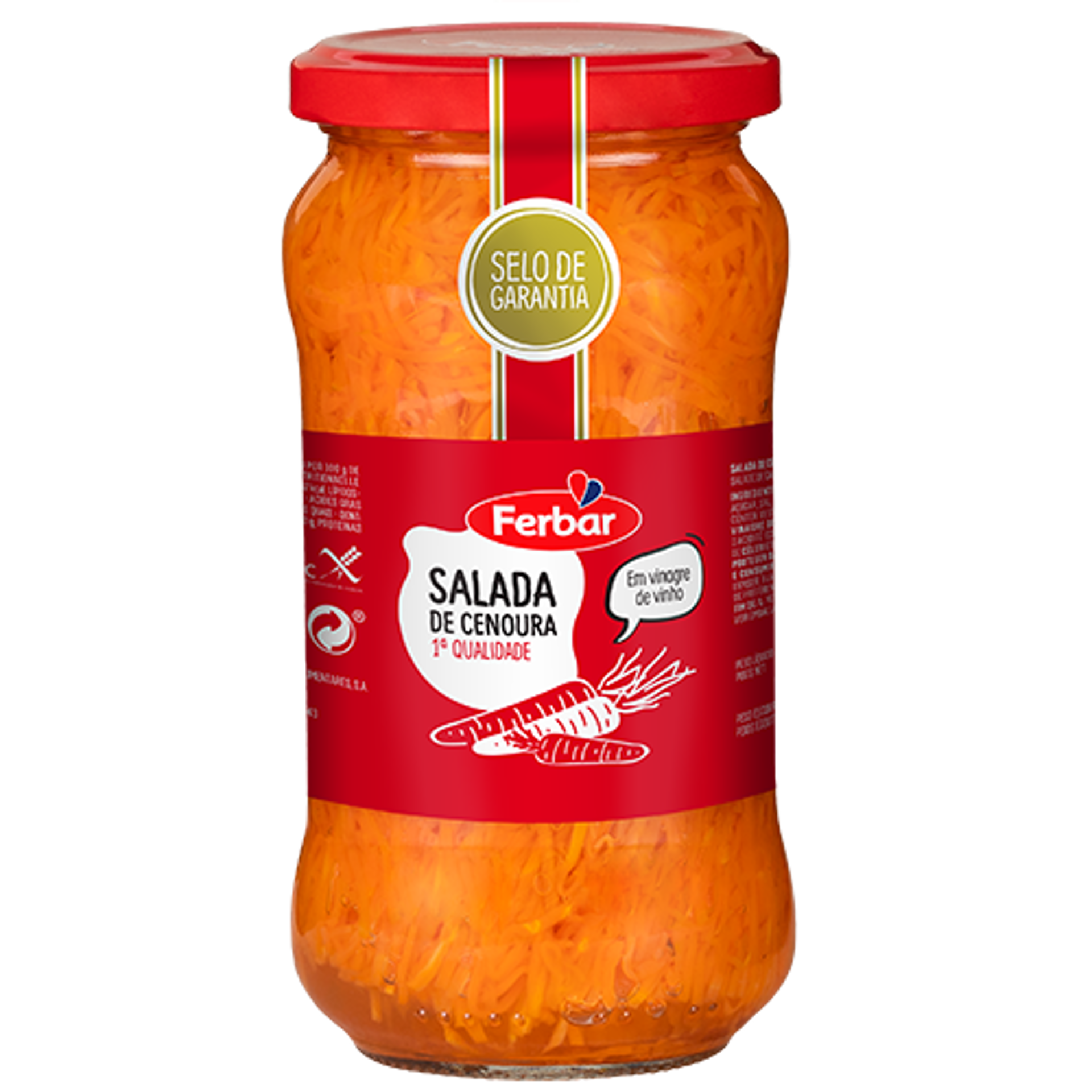 Imagem de Salada De Cenoura Em Vinagre